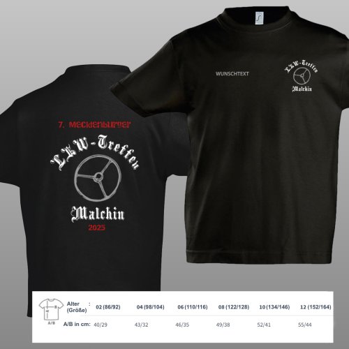 7. LKW-Treffen Logo T-Shirt für Kinder